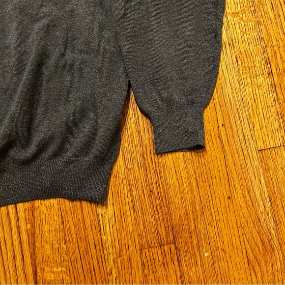 Faconnable Gray Merino Wool Crewneck Sweater XL - Picture 6 of 6